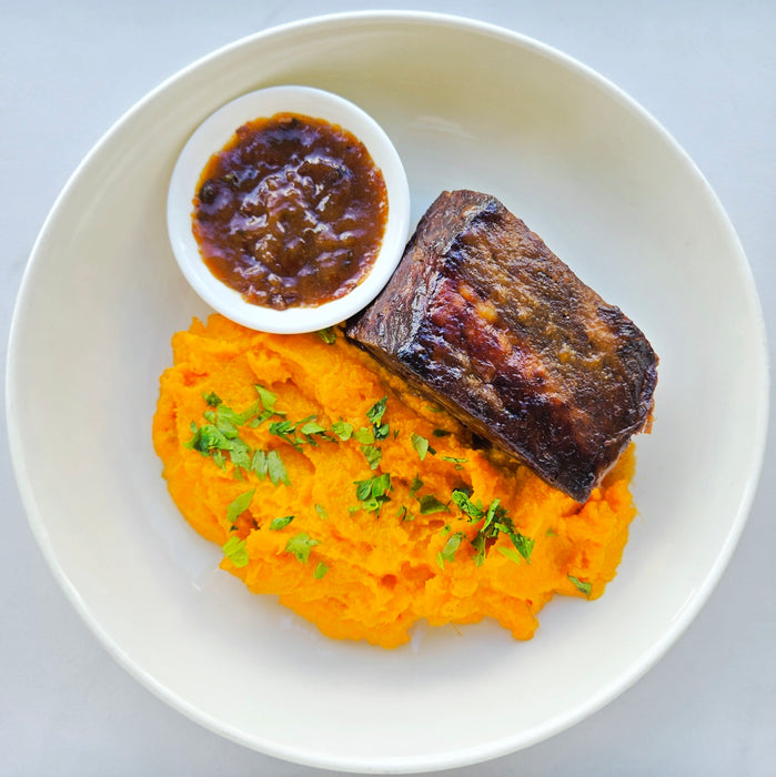 Mongolian Shortrib | Sweet Potato
