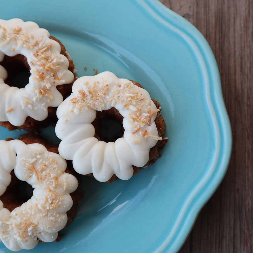 Mini Carrot Bundt Cake