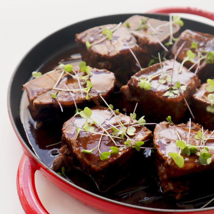 Braised Shortrib with Red Wine Demi Glace